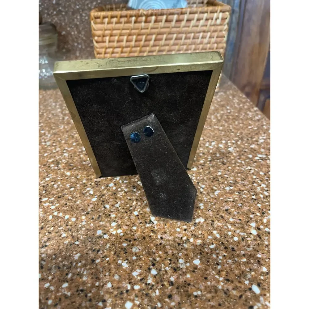 Vintage State Street collection, solid brass picture frame